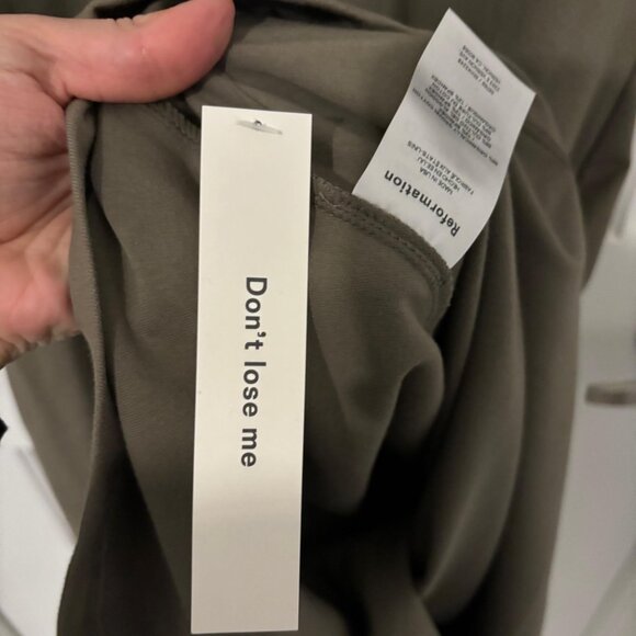 NWT Reformation Wiley Knit Dress - Picture 6 of 8